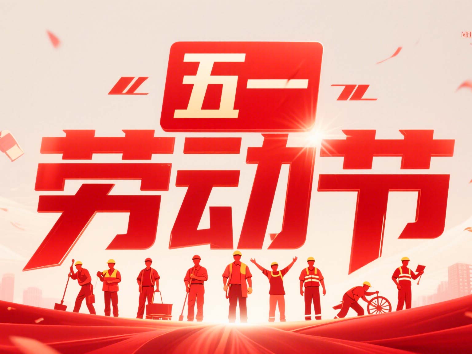 東晟密封件?放假通知丨2025年五一勞動節——致敬奮斗者,凝聚向未來!?